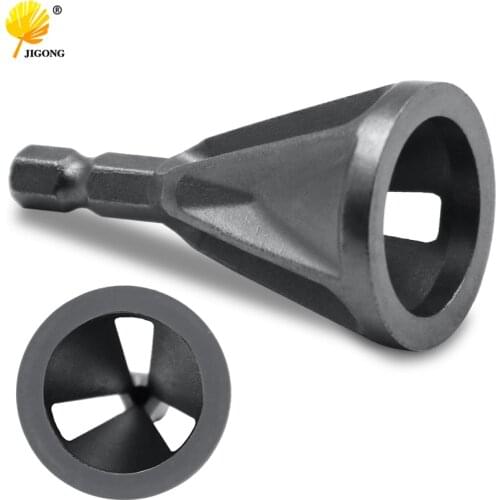 Deburring External Chamfer Tool Stainless Steel Deburring External Chamfer Tool Drill Bit Remove Burr Silver Repair Tools