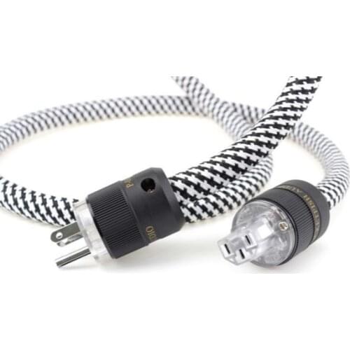 FURUTECH CA Power Cable US power plug cable hifi power cord cable for DVD CD AMP 4N OFC HiFi power line