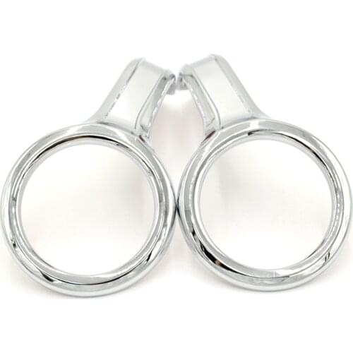 MagiDeal 2x Fog Light Trim Rings for Honda Goldwing GL1800 2018-up F6B 2018-up