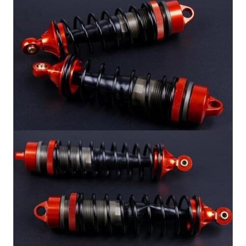 CNC metal front and rear shock absorber set for Rovan LT Km X2 Losi 5ive-T