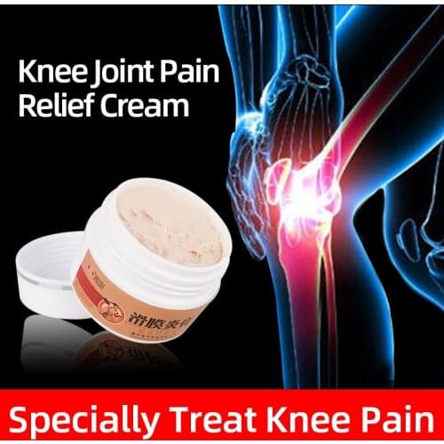 Knee Joint Pain Relief Cream Medically Treat Synovitis Cause Knee Foot Joint Bruises Muscle Sore Herbal Care Massage Oinment