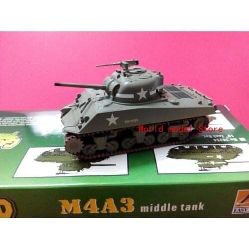 Easy Model 1/72 U.S Army M4A3 Sherman Middle Tank Model 10th Tank Bat. #36254