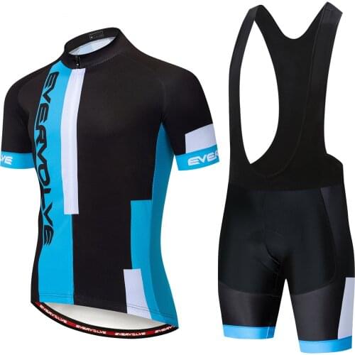 Summer Mens City Outdoor Cycling Sports Fashion Design Shirt Sweat Wicking Short Sleeve Strap Suit