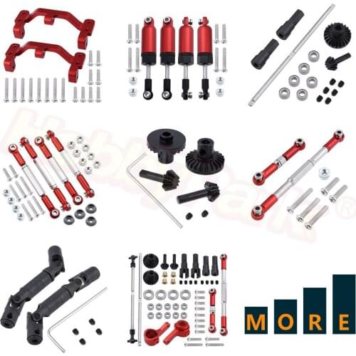 Metal Parts for WPL HengLong 1/16 RC Car Military Truck Crawler 4x4 6WD C14 C24 B14 B24 B16 B36 Q60 Q61 Q64 Q65 Replacement