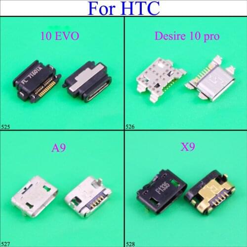 YuXi Micro USB Charging Port Socket Jack Connector Replacement For HTC U11/U11+ U-3w Desire 10 pro A9 X9