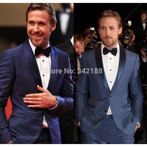 Custom Made Slim Fit Navy Blue Business Groom Tuxedos/Color Butyl Process Shawl Lapel Groomsmen Men Wedding Suits/best man suits