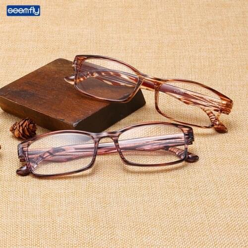 Seemfly Anti-Blue Light Reading Glasses Retro Classic Resin High Quality Glassware for Women and Men Gift Presbyopic Eyeglasses