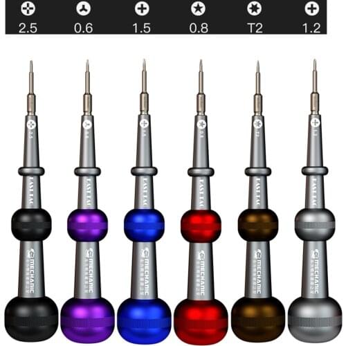 Mechanic Original EastTag Strong Magnetic Screwdriver S2 High Hardness Magnesium-silicon Alloy Bearing Rotation Phone Repair