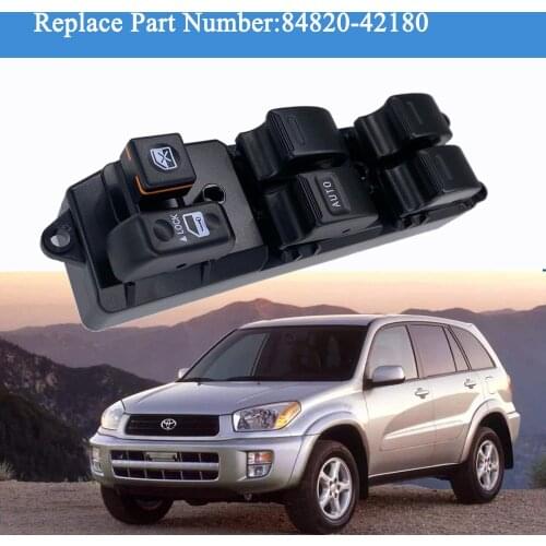 Electric Power Master Window Control Switch Regulator Button Console For Toyota Sienna RAV4 84820-42180 Car Accessories