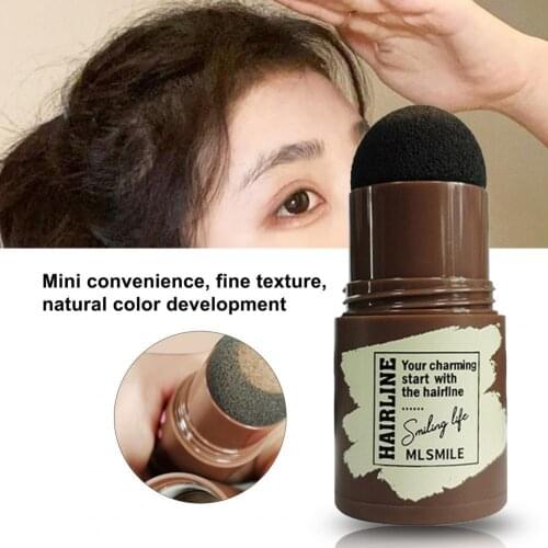 PVC Eyebrow Stamp Women Kit Mini Easy to Use Practical Mushroom Head Plastic Hairline Eyebrow Shaping Makeup for Personal Use