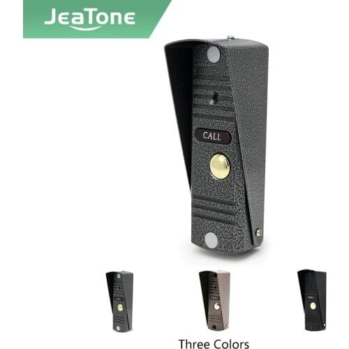 Jeatone Tuya smart 3colors WIFI 4-Wired video intercom doorbell Wide angle Interphone,IP65 Weatherproof,AHD IR camera for Night