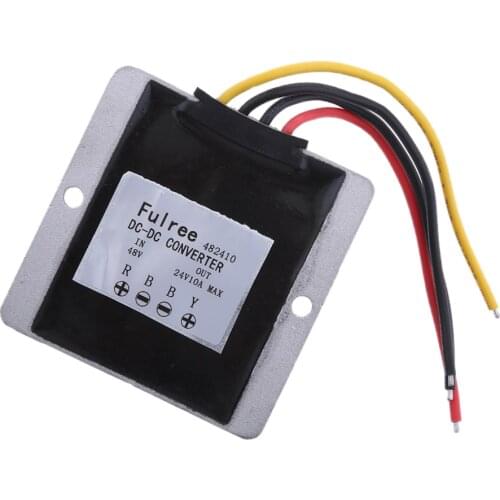 Waterproof DC/DC Converter Regulator 48V (30-60V) Step Down To 24V 10A 240W