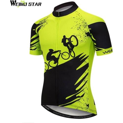 Weimostar 2018 Pro Team Bike Cycling Jersey Top Men Ropa Ciclismo Summer Breathable Cycling Clothing Downhill MTB Bicycle Jersey