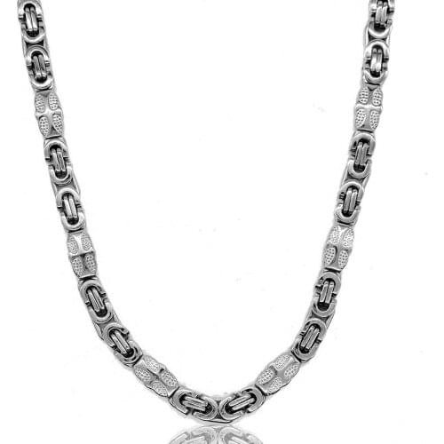 AMUMIU Necklace for Women Gold Filled Womens Necklace Chain Hammered Braided Mens Womens Jewelry HZN194