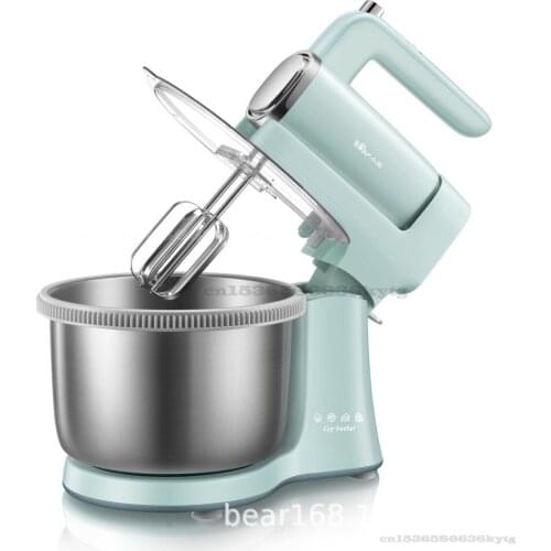 220V/300W Whisk Household Desktop Electric Butter Flour Mixer Thick 304 Stainless Steel Hand-held Whisk Baking Utensils