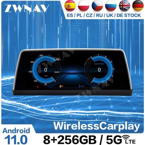 Carplay 256G Android 11 Radio Receiver For BMW 3 5 Series E60 2005 2006 2007 2008 2009 2010 Audio Stereo Video Player Head Unit