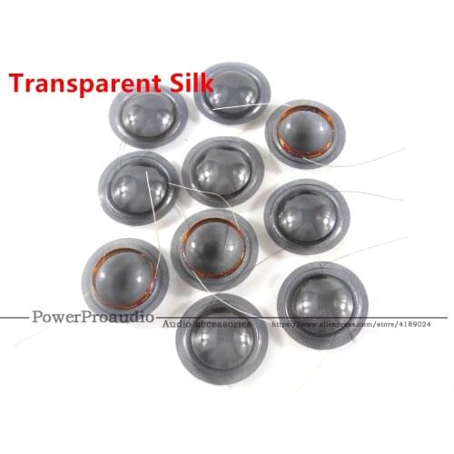 10 pcs 8 ohm silk dome diaphragm Tweeters voice coil 19.4mm 20.4mm 25.5mm 28mm