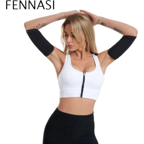 FENNASI Shapewear Corset Body Shaping Fitness Sport Arm Cover Sweating Belt Plastic Belts Sports Belts