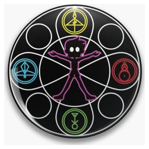 Glyph Magic Perfect Gift Owl House Soft Button Pin Jewelry Lover Fashion Creative Lapel Pin Clothes Funny Collar Cute Gift