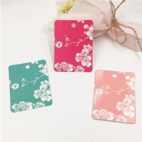 50pcs 8*6cm Exquisite Jewelry Gift Jewelry Packing Card Retro Kraft,For Packaging Eardrop/Dangler/Earring Accessories Favor