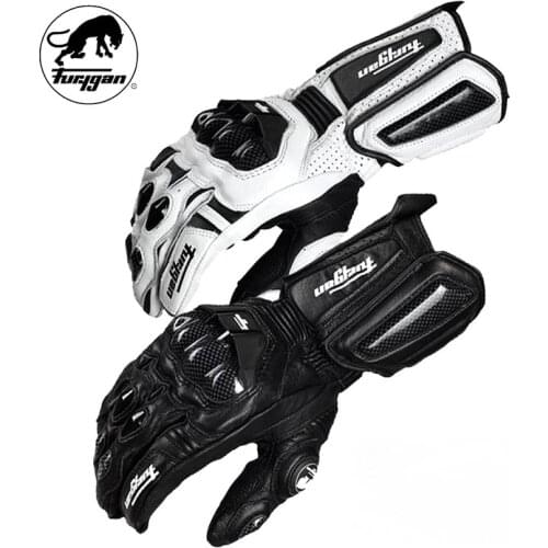 Motorcycle leather carbon fiber gloves Furygan cross-country mountain bike motorcycle gloves riding motorcycle rider gloves