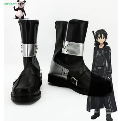 Sword Art Online Kirito Cosplay Shoes Cosplay Boots