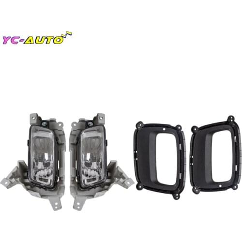 Car Front Bumper Fog Light Grill Grille Fog Lamp light Fog Lamp Driving Lamp For Kia Sorento 2014 2015 92201-1U700 86523-1U510