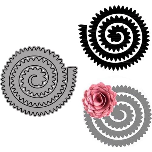 Cutting Dies A Gear-Shaped Disc Into A Circle To Decoration For DIY Scrapbooking Embossing Album Paper Cards Dies 2021 New