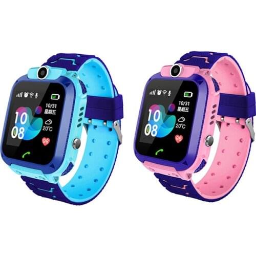 Waterproof Q12 Smart Watch Multifunction Children Digital Wristwatch Baby Watch Phone for IOS Android Kids Toy Gift
