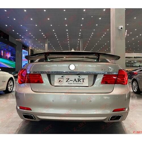 2009-2015 Z-ART carbon fiber rear wing for F01 carbon fiber rear trunk wing for F02 carbon fiber tail wing for the 7 series