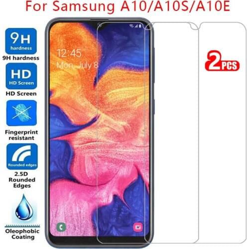 Protective tempered glass for samsung a10 a10s a10e screen protector on galaxy a 10 s e 10s 10e 10a film samsun samsumg galaxi