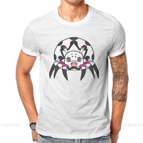 Evil Face Kumoko Style TShirt So I'm a Spider So What D Novel Anime Comfortable Hip Hop Gift Idea T Shirt Stuff Hot Sale