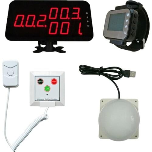 1 screen 1 nurse watch pager 13 corridor lights 26 patient call button with 120cm cable Wireless Hospital Call Alarm System