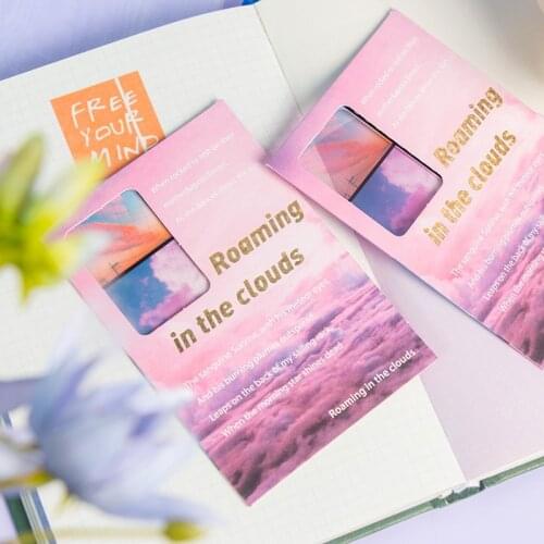 6PCS/LOT The Gentle Sky Theme PVC Sticker DIY Decoration Gift Free Shipping