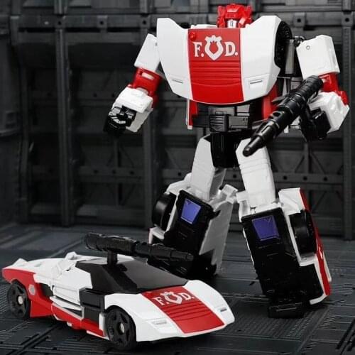 AOYI Transformation Toys Action Figures G1 Siege Series SS38 H6002-9C Metropolitan Police Department Robot Robot Toys For Boys