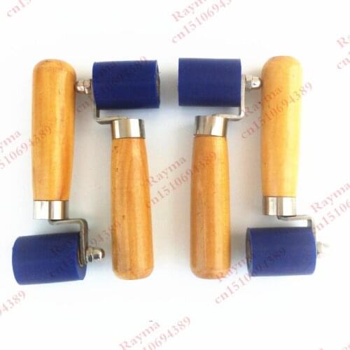 Free shipping four pcs 40mm Silicone Ball Bearing Pressure Seam Rollers for hot air welder