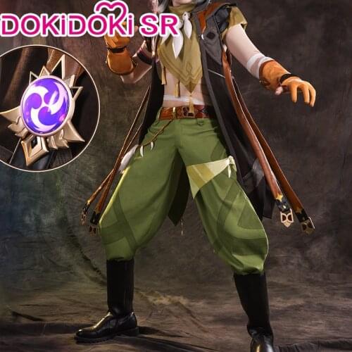 1 Deposit =$5 Coupon DokiDoki-SR Game Genshin Impact Razor Cosplay Costume