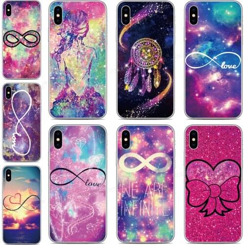 Colorful Infinity Phone Case For Asus Zenfone 7 Pro ZS671KS ZS670KS 6 5 5Z 4 Rog Phone 2 3 Max Pro M1 Plus M2 Shot Lite L1 Cover