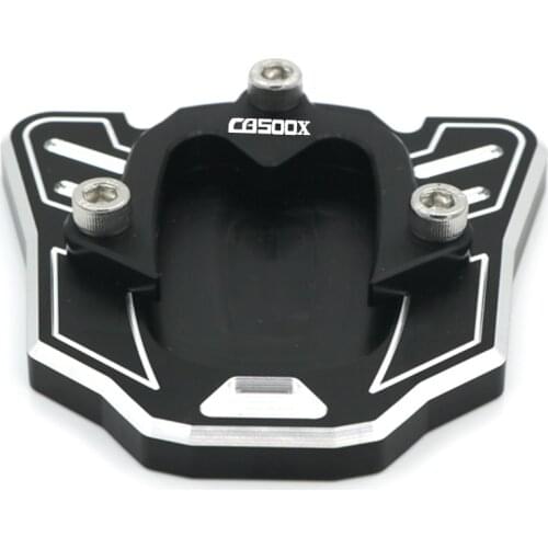 For HONDA CB650F CBR650F 14-18 CB500F CB500X 2013-2020 Side Kickstand Stand Extension Support Plate Motorcycle