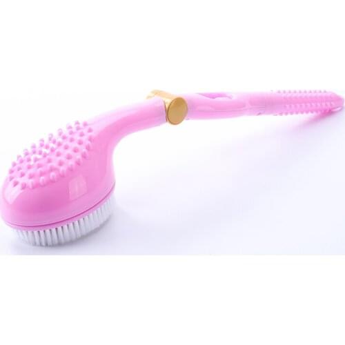 HS040 Long handle foldable Adeeing Exquisite Soft Long-Handle Back-Rubbing Brush Bath Massage Brush Bathing Tool 46*8.5cm