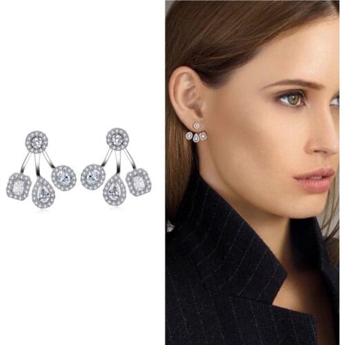 Женские серебрянные серьги JaneKelly China At AliExpress