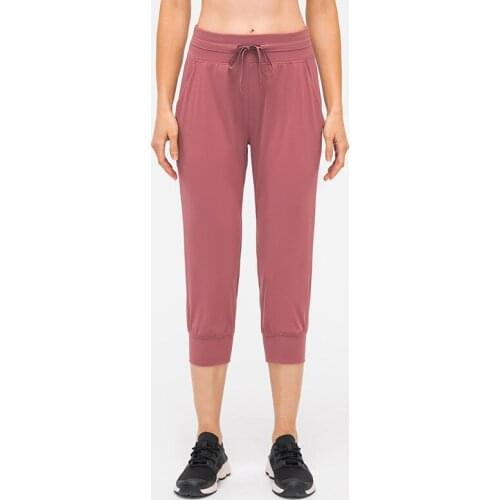 Leisure Women Leggings Yoga Pants Pocket Large Size Gym Sport Women Fitness Tights Active Wear High Waist Cropped Trousers