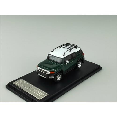 SH 1/64 Scale Toyota Model Car FJ Cruiser XJ10 Dark Green Diecast Car Model Toy Collection