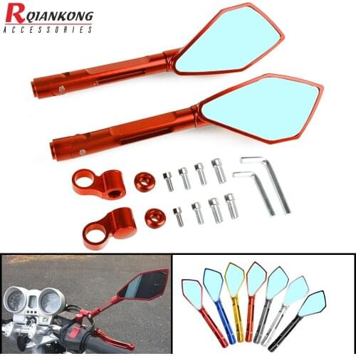 Motorcycle Aluninum Rearview Side Mirror For 390 690 SMC 950 200 125 1290 990 Super R SMT SMR YAMAHA FZ1 FZ6 MT07 09 10