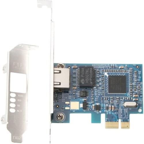 PCIE Single Port Gigabit Network Card BCM5751 Gigabit Network Card for Desktop Computer High Speed Network Card