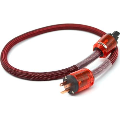 24k Gold-plated Power Line 400 US AC Power Cable with P079 C079 for DIY Amplifier CD Player Home Theater