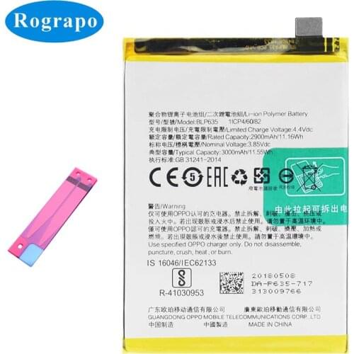 Rograpo Oppo R11 Phone Batteries