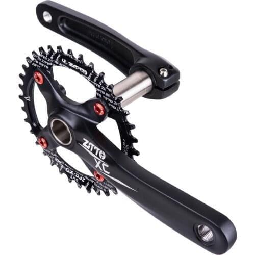 32 34 36T BCD 104 Bicycle Crankset 170mm Left Right Crank Suit On For MTB Mountain Bike Chain Wheel Axis Ultralight