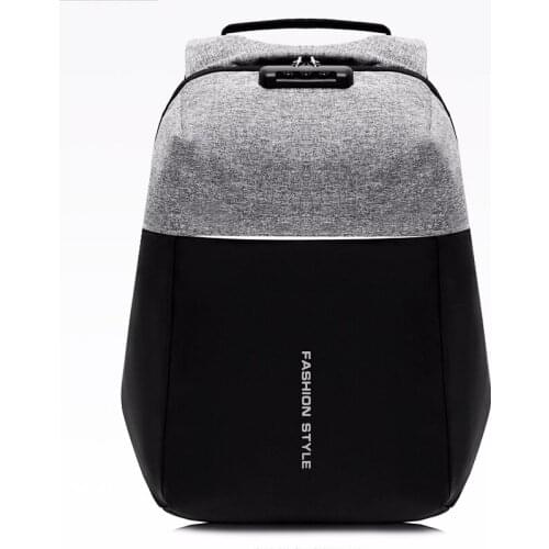 Anti theft Water Repellent 15.6 inch USB Charging Causal Men Backpacks School Bag Multi-layer Backpack Female Male For Teenagers