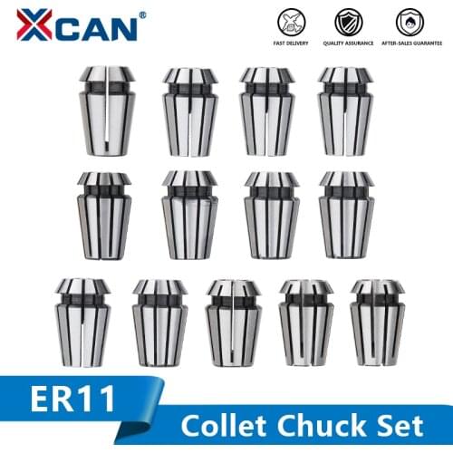 XCAN ER 11 Collet Chuck for CNC Milling Cutter Engraving Machine Spindle Motor Precision Spring Collet Chuck Lathe Tool Holder